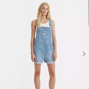 Levi's Light Blue Denim Overalls